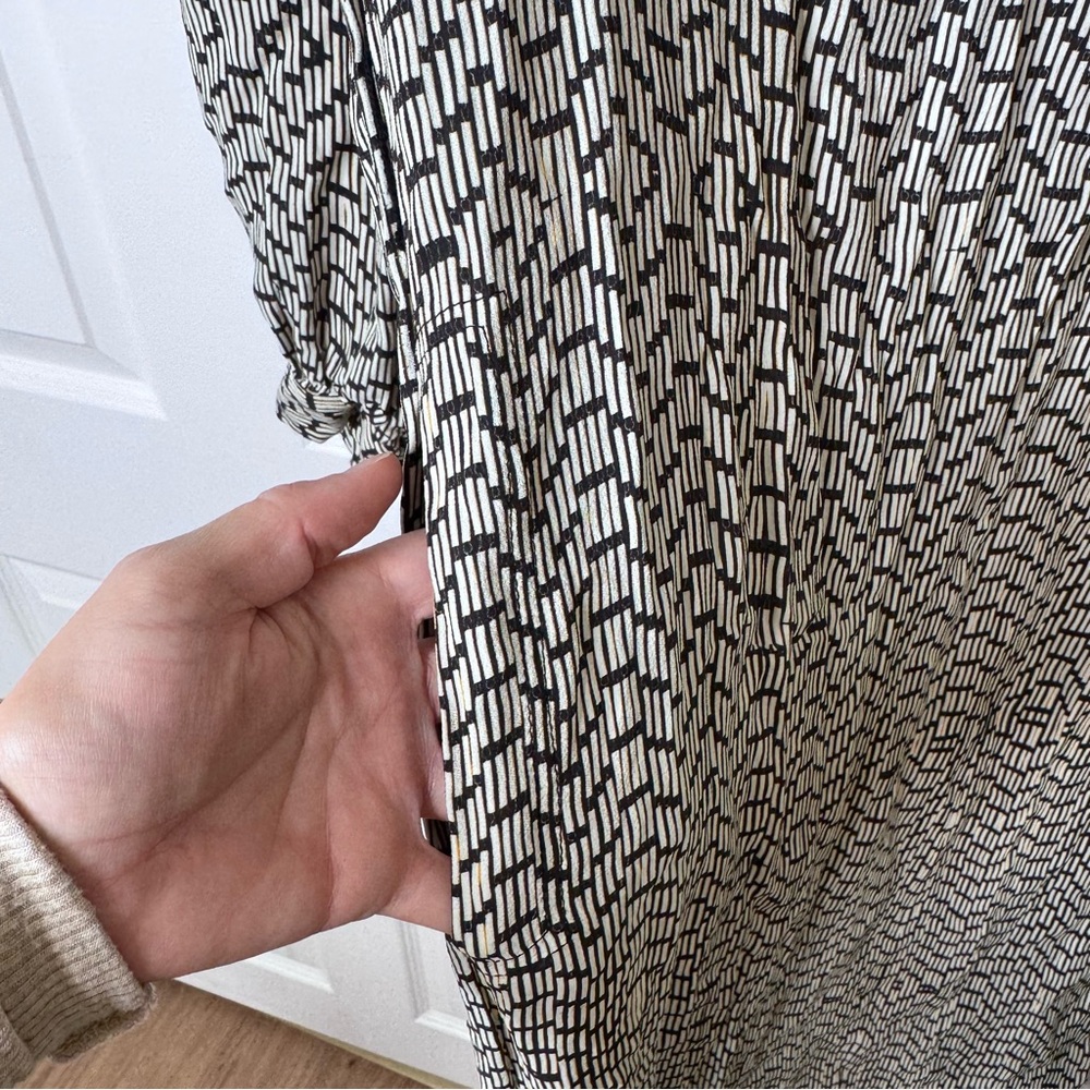 Reiss Mellie Bead Print Midi Dress - Picture 8 of 11